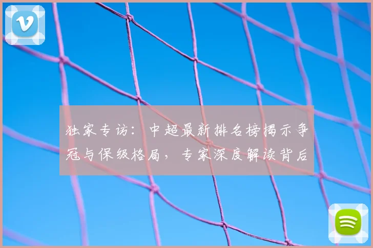 独家专访：中超最新排名榜揭示争冠与保级格局，专家深度解读背后玄机