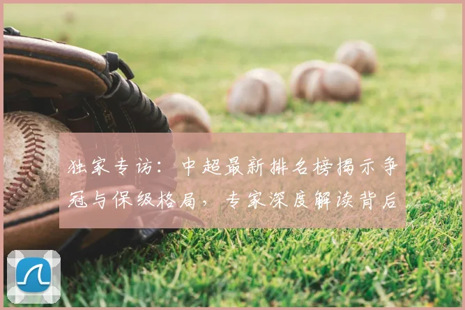 独家专访:中超最新排名榜揭示争冠与保级格局,专家深度解读背后玄机